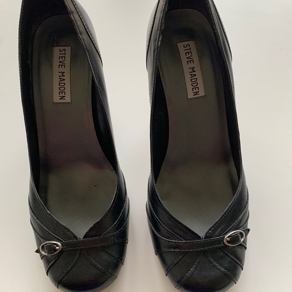 Steve Madden Black Heels